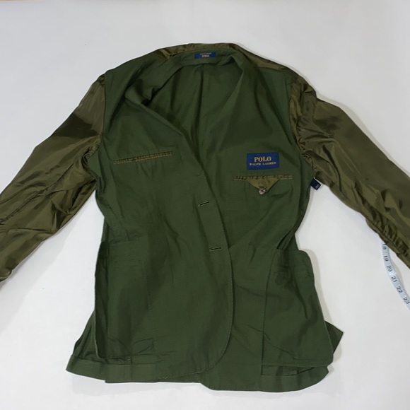 Polo by Ralph Lauren Morgan 2 button blazer in Olive fits 40 S - Picture 4 of 4